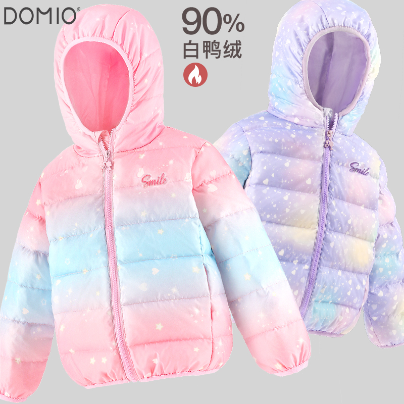 多妙屋轻薄女童羽绒服冬季
