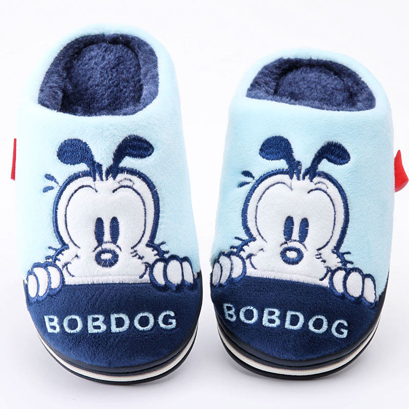 Pantoufles enfants en suède BOBDOG pour hiver - Ref 986379 Image 4