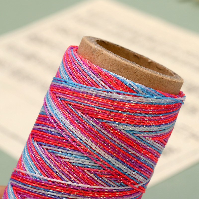 0.5MM高档星空蜡线六股段然线手链手工编织线diy饰品编织手镯表带