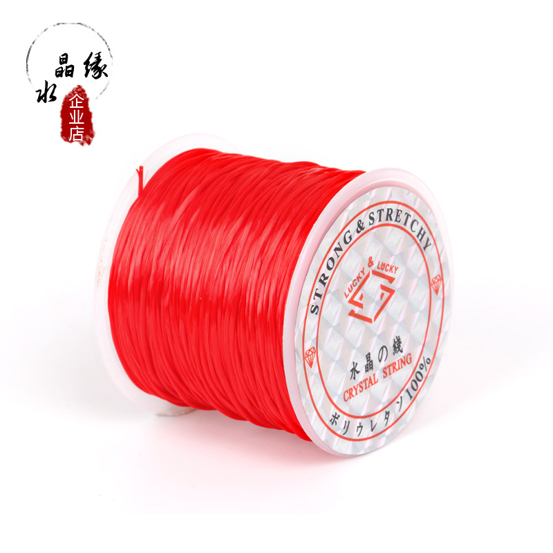 IMPORTED CRYSTAL ELASTIC LINE BRACELET STRING WEAR BEADS ELASTIC LINE BEAD LINE BEAD LINE BRACELET LINE BOLD ELASTIC ROPE