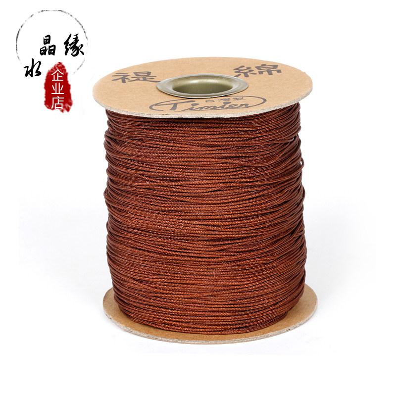 DIY TAIWAN IMPORTED MIANQIAN COTTON THREAD BUDDHA BEAD LINE A LINE BRACELET WIRE ACCESSORIES BRACELET BEADS CHINESE KNOT WIRE