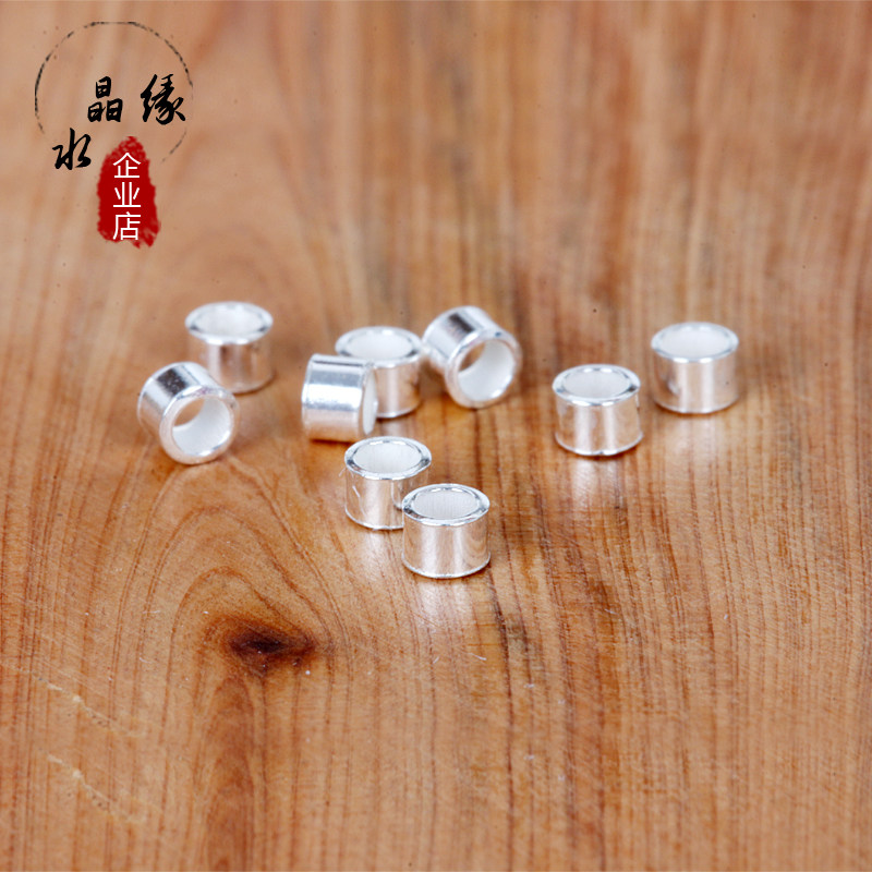 水晶缘银饰 DIY饰品配件925纯银定位器隔珠直管手链项链配件,饰品/流行首饰/时尚饰品新,其他DIY饰品配件,淘宝优惠券,粉丝福利购,淘宝优惠卷