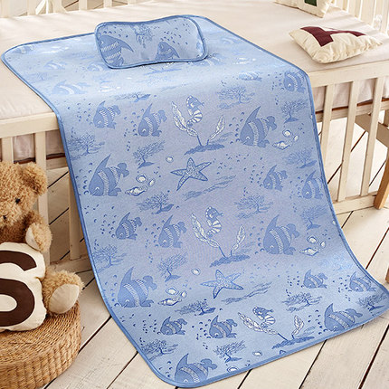 包邮婴儿凉席宝宝凉席枕头夏季幼儿园童席凉席冰丝亚草席