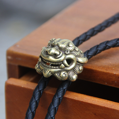 原创休闲潮流中国祥瑞波洛领带