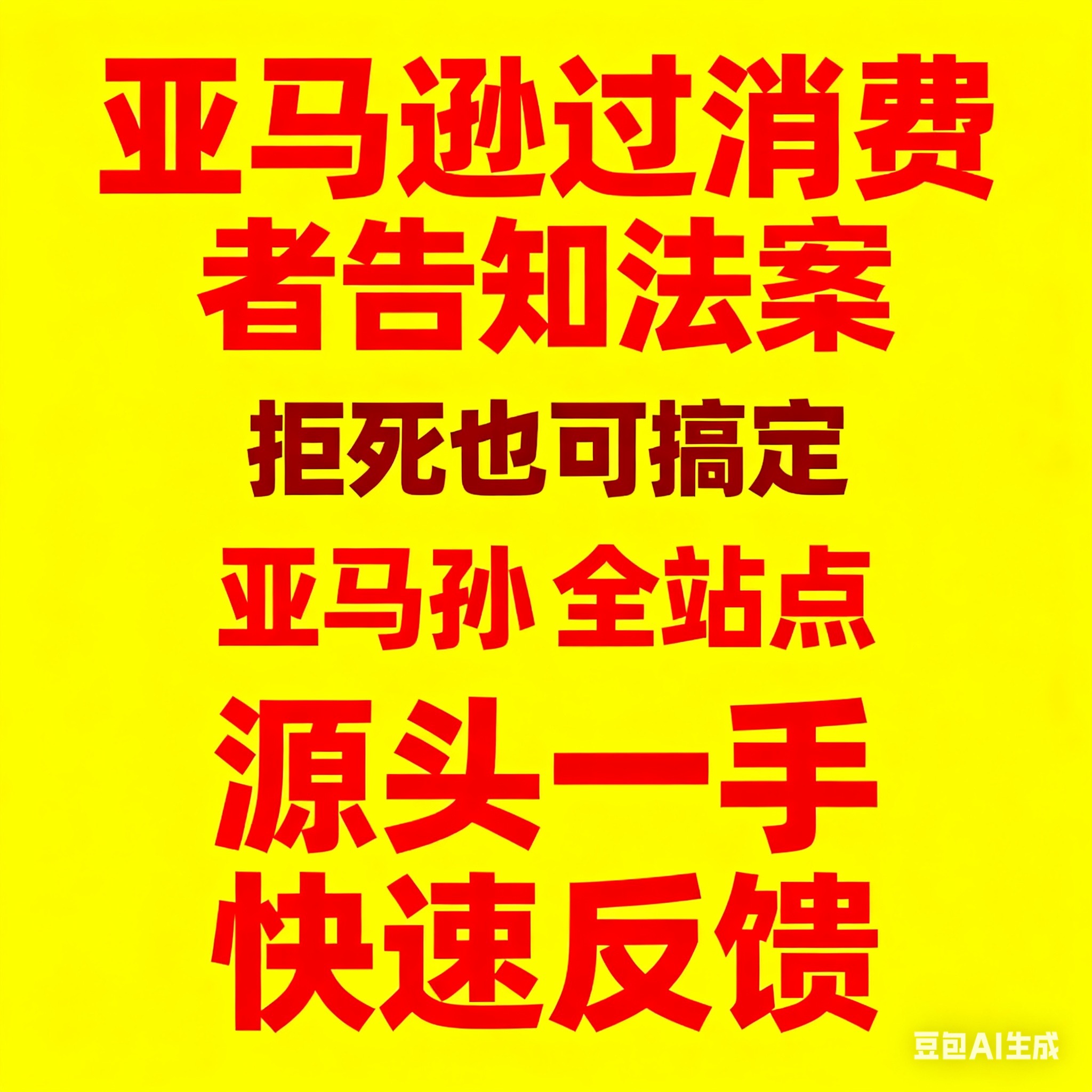 亚马逊消费者告知法案代过 拒死也可以快速搞定 一手操作