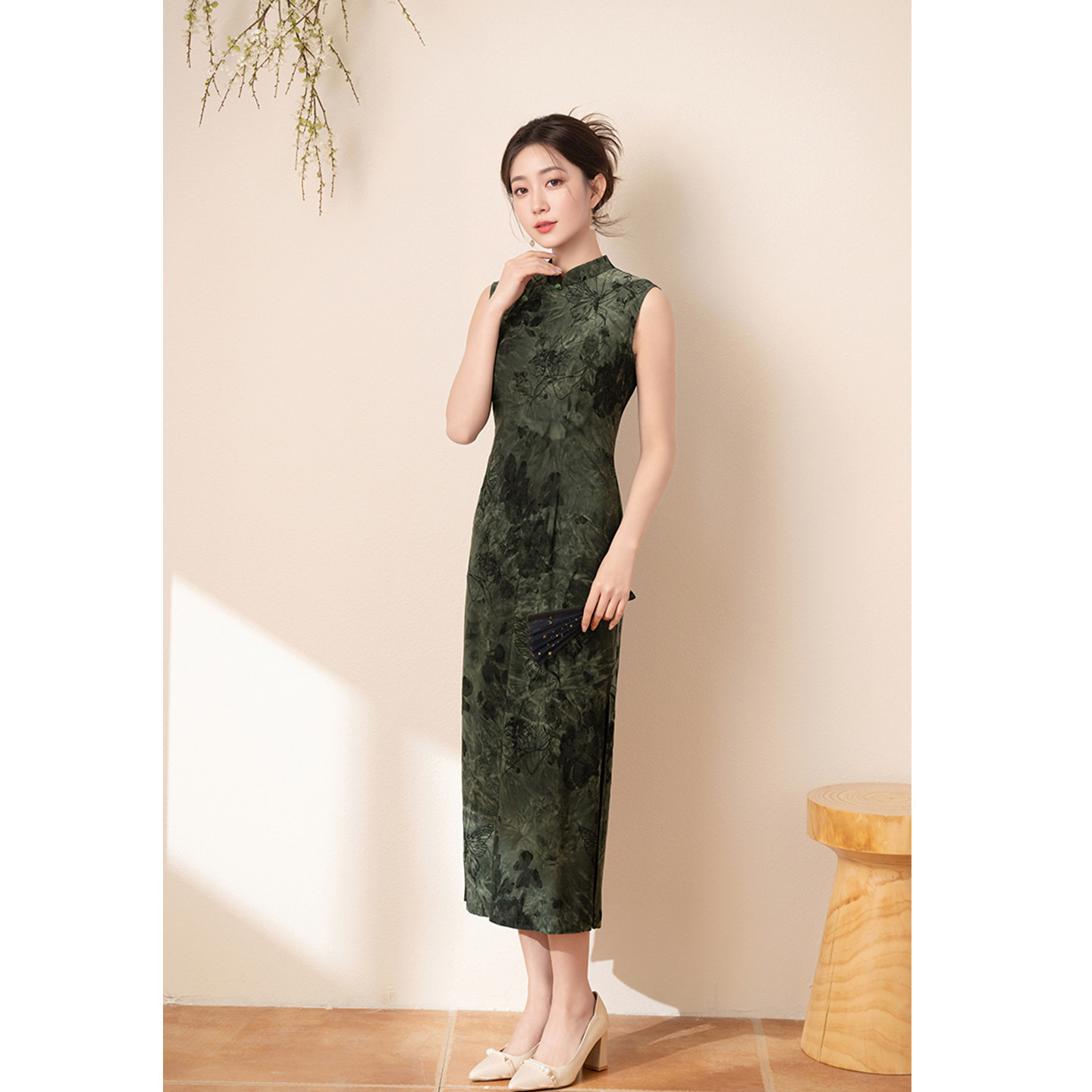 绝美新中式旗袍2026高端新款复古改良妈妈国风无袖连衣裙日常可穿,女装/女士精品,旗袍,淘宝优惠券,粉丝福利购,淘宝优惠卷