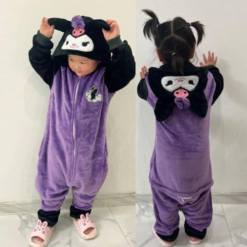 万圣节cos服库洛米衣服女童可爱睡衣派对动漫服装运动会亲子走秀5