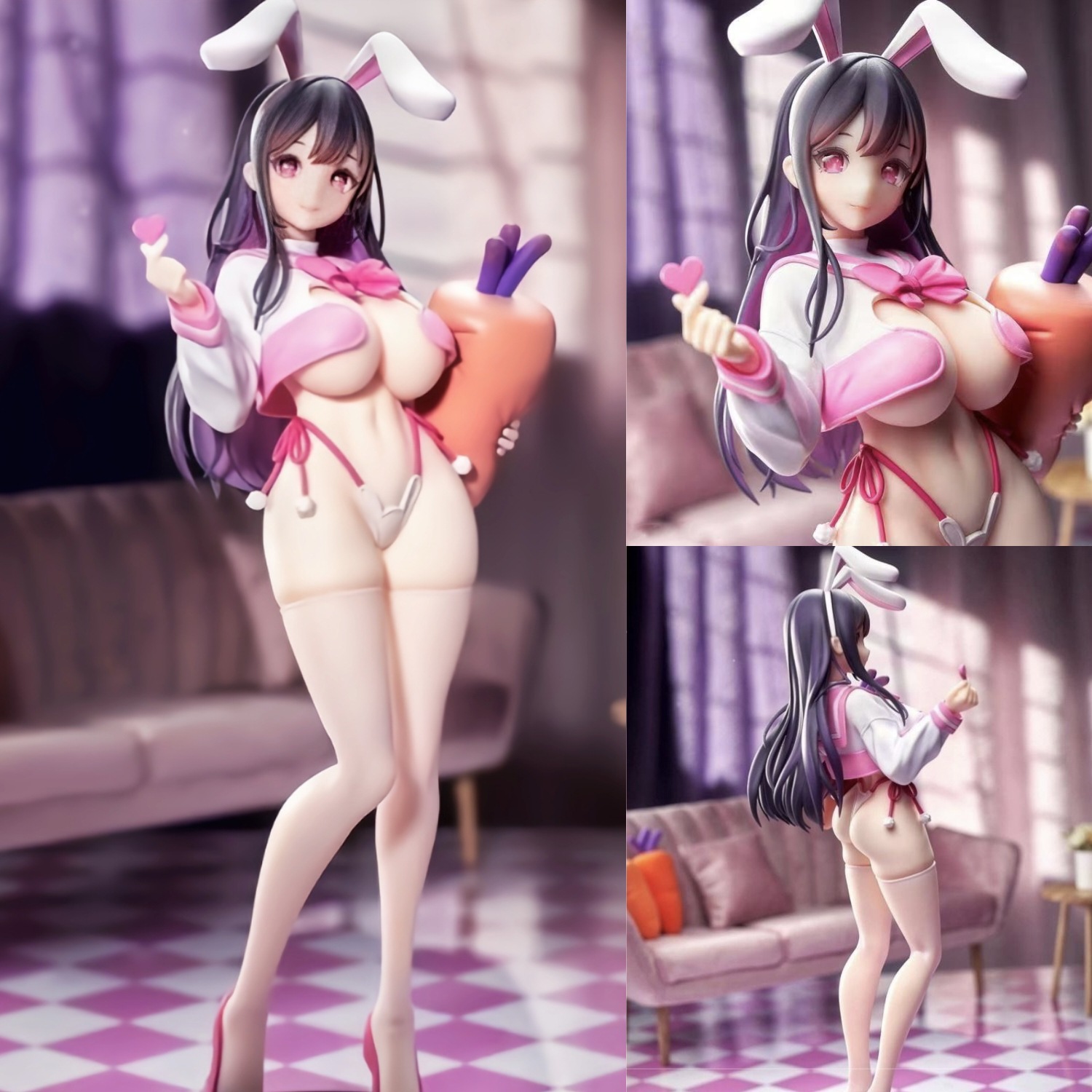 动漫美jk兔女郎·卯之樱摆件手办