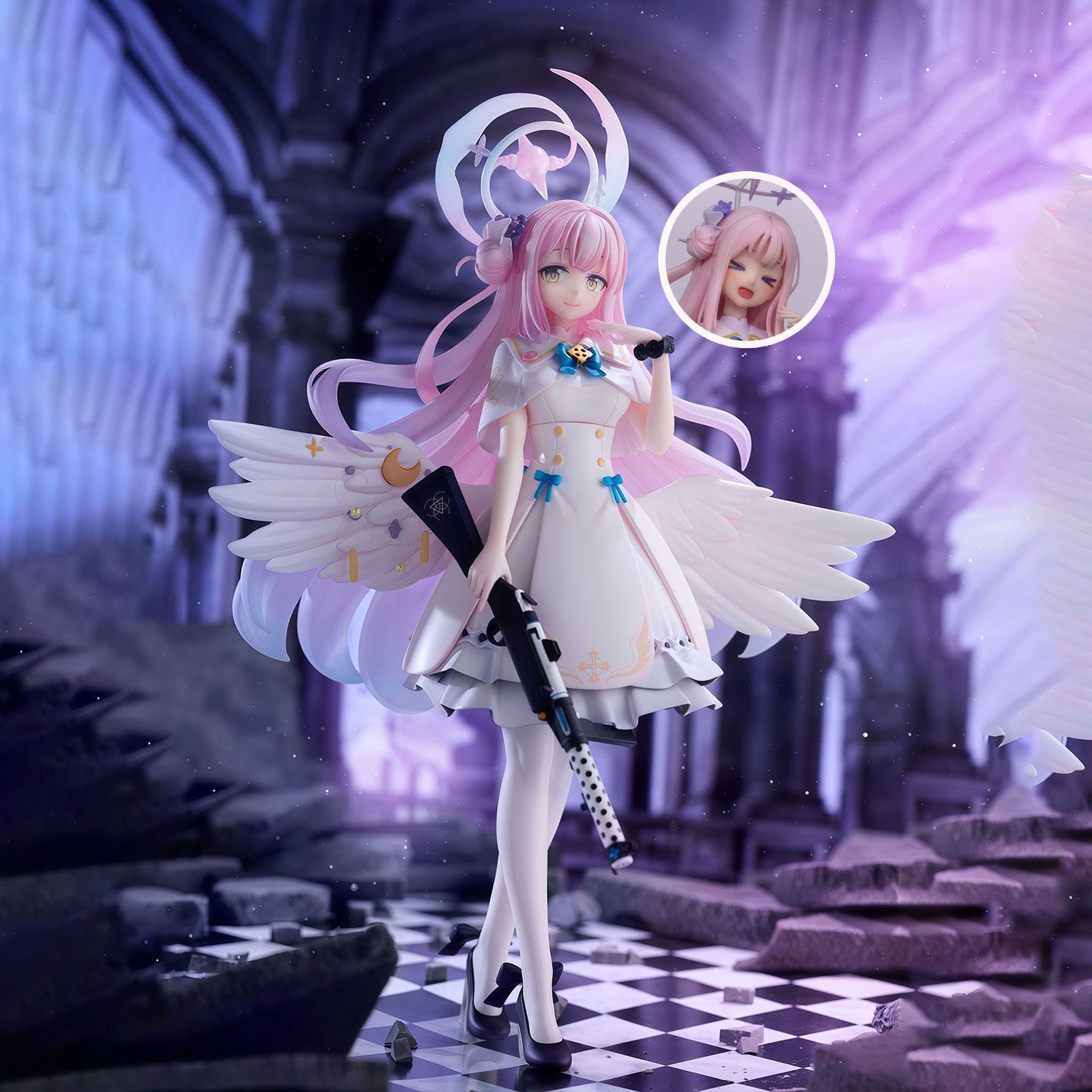 圣园未花手办碧蓝档案美系列模型