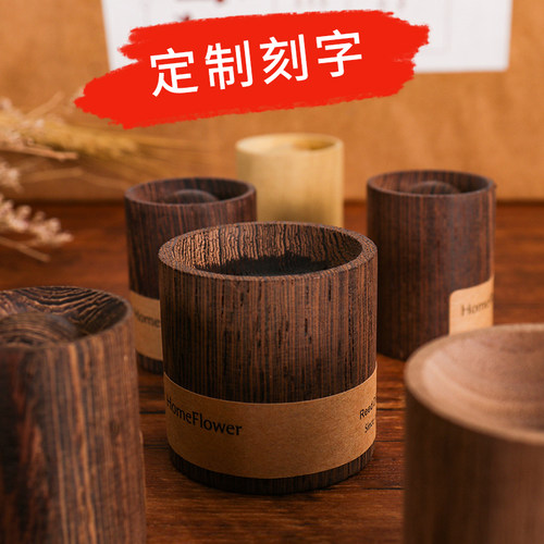 扩香木精油瓶香薰留香空瓶定制图案散香空瓶长尾猫小圆蛋玫瑰熊爪