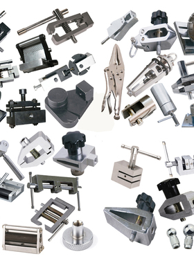 艾德堡推拉力计测试夹具HJJ-002测力计夹具 拉力试验机夹具夹子