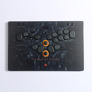 霍尔摇杆HITBOX赛博驿站CS08游戏控制器小间距左右手方向格斗键盘