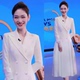 连衣裙高端职业西装 场合端庄大气主持人正装 裙 礼服女正式 白色西装