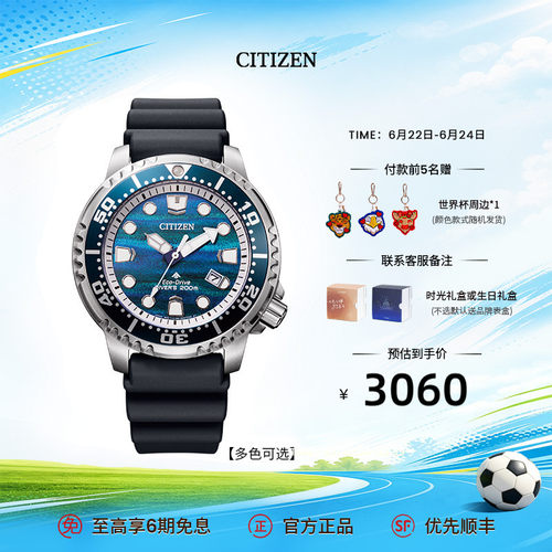 西铁城旗舰店PROMASTER情侣表
