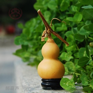 文玩葫芦手把件天然带龙头小手捻手盘玩把玩挂件茶桌茶盘摆件茶宠
