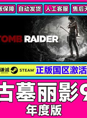 Steam 古墓丽影9年度版 Tomb Raider 国区激活码CDKey PC正版游戏