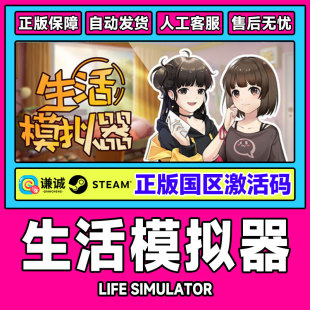 CDKEY PC中文正版 国区激活码 生活模拟器 现货秒发 游戏steam