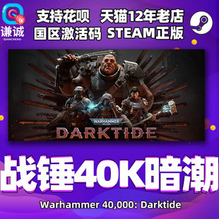 40000 steam PC游戏 国区激活码 帝国版 正版 战锤40K暗潮 Warhammer cdkey 简体中文 Darktide