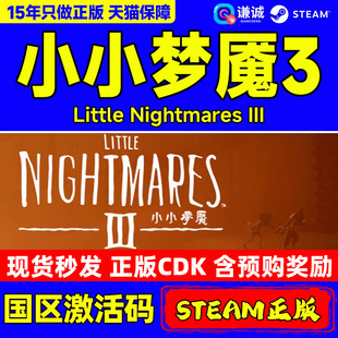 Steam游戏正版 小小梦魇3 小小噩梦3 Little Nightmares 3 国区激活码CDKey 含预购奖励/国区 在线合作多人
