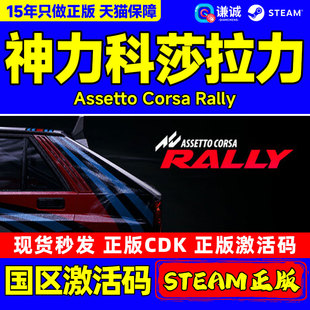 Assetto Corsa PC中文正版 神力科莎 游戏 CDKey 拉力 国区激活码 Steam Rally