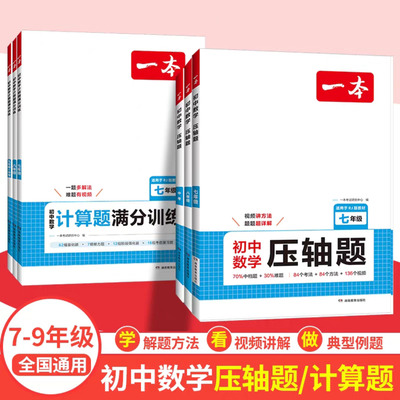 一本七八九年级数学压轴题人教版