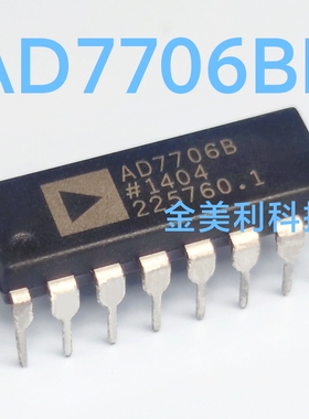 AD7706  AD7706BNZ  16位3通道AD转换器 全新进口原装封装PDIP-16