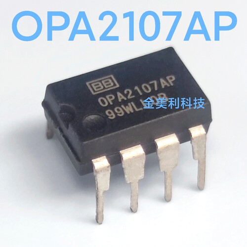 OPA2107   OPA2107AP 封装PDIP-8  全新进口正品  双运放