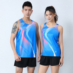 田径服套装男女马拉松跑步速干比赛长短跑体考学生训练服龙舟队服