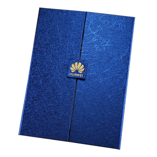 启恒A4欧式创意三折证书封套定制定做制作封面外壳烫金LOGO颁奖荣誉结业聘书培训捐赠授权书会员设计打印