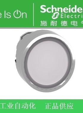 【正品】施耐德进口带灯按钮头ZB4BW313白色ZB4-BW313自复位