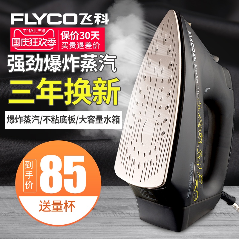 飞科电熨斗家用蒸汽熨烫斗手持式大功率迷你学生宿舍电烫斗烫衣服