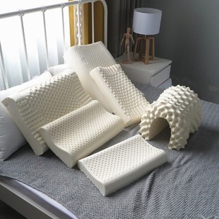 无外套裸芯 芝英 枕头芯子 保护颈椎 泰国天然乳胶枕芯 防螨抗菌