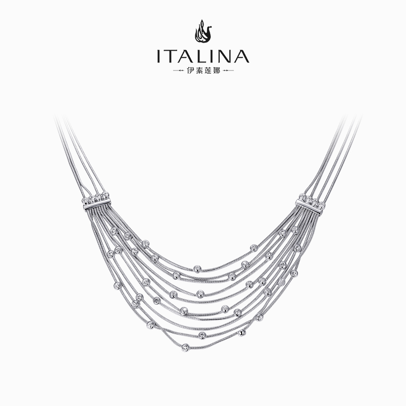 伊泰莲娜欧美百搭轻奢多层项链