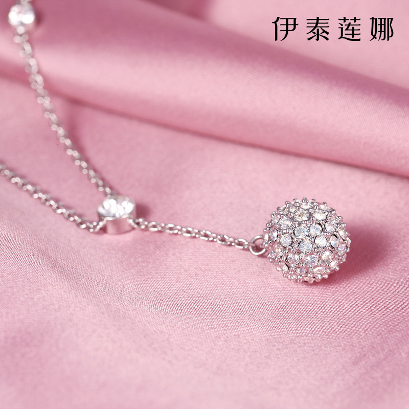 【妈妈礼物】伊泰莲娜个性设计双层链时尚相恋双层双戴 项链饰品