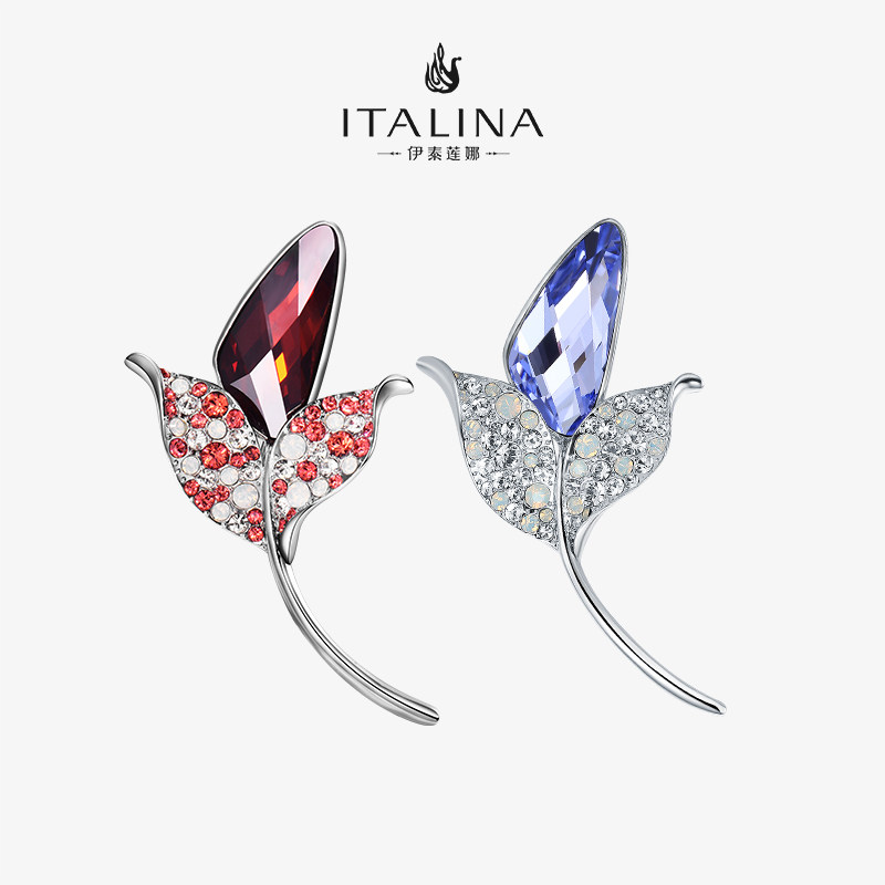 伊泰莲娜高档奢华西装配饰胸针