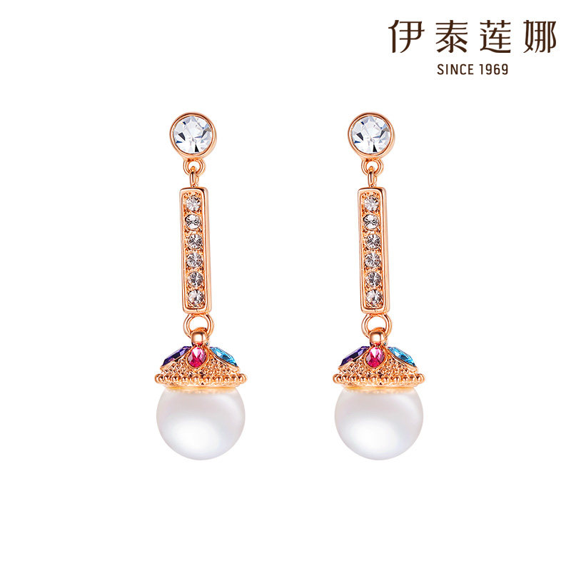 伊泰莲娜耳饰女 流行饰品女耳饰仿珍珠个性优 气质 耳环 定情,饰品/流行首饰/时尚饰品新,耳环,淘宝优惠券,粉丝福利购,淘宝优惠卷