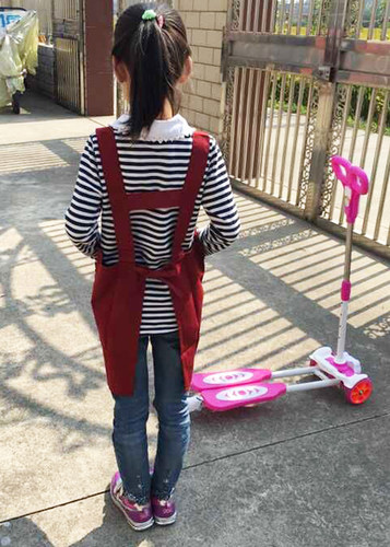 韩版儿童罩衣防污绘画美术围裙
