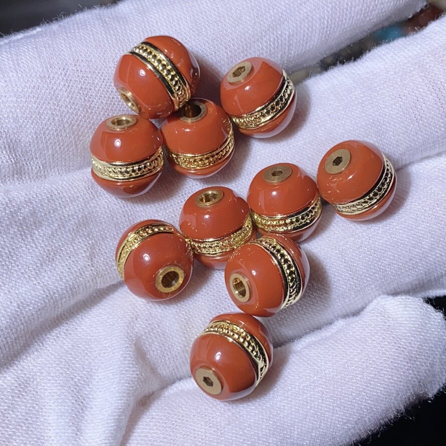 햄버거 구슬 구식 구슬 분리형 티베트 스타일 장난감 구슬 허리 구슬 RUDRAKSHA 장난감 DIY 액세서리 마노