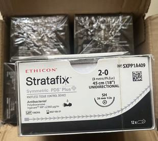 强生蓝钻45cm爱艾惜康12包独立鱼骨2-0倒刺1A409 410线导引针