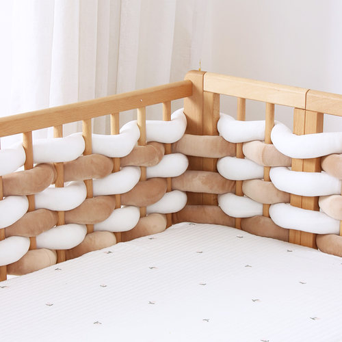 婴儿麻花床围Diy麻花装饰防撞条