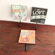 Экспорт внешней торговли Американский французский европейский стиль железной ретро старый шаблон керамический голов Home Home Cloak