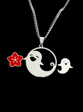 不锈钢钛钢扁链条通用胡桃小幽灵