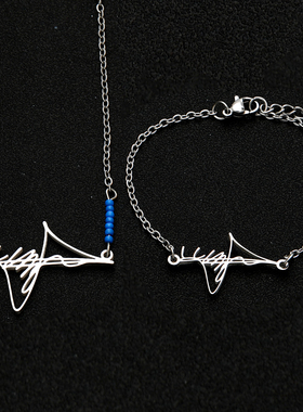 张杰项链手链不锈钢材质应援色粉丝气质百搭生日礼物饰品配饰