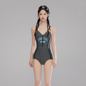 三奇竞速泳衣女款2026新款专业运动连体性感泡温泉泳装吊带游泳衣