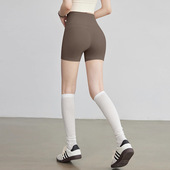女骑行短裤 夏季 宽松透气高腰显瘦可外穿瑜伽三分裤 瑜伽短裤 女 新款