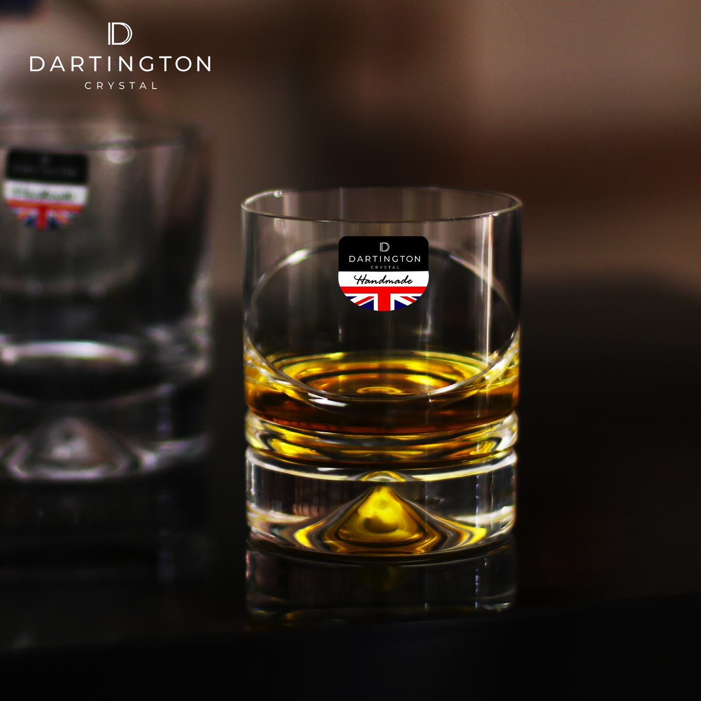 DARTINGTON英国进口人工精刻酒杯