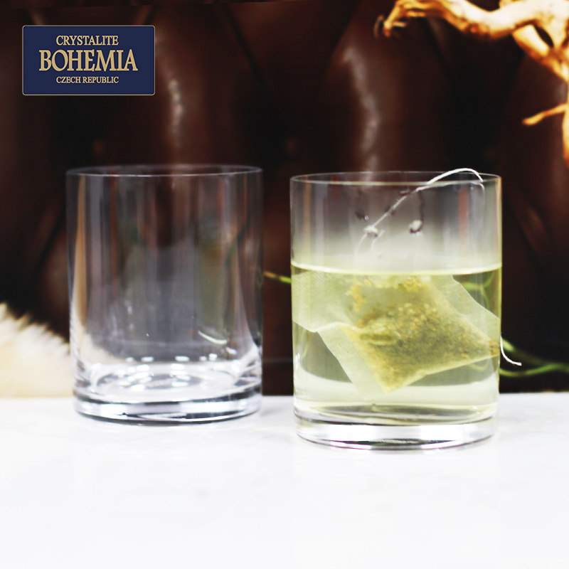 捷克进口耐热茶杯水晶杯洋酒杯