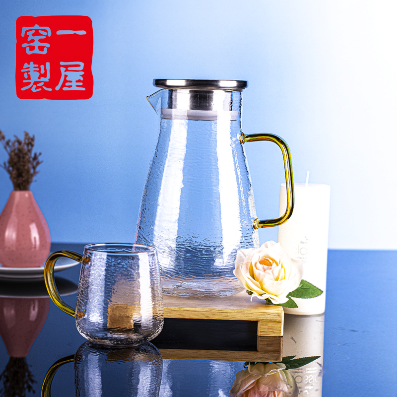 一屋窑制映泉冷水壶水杯小清新