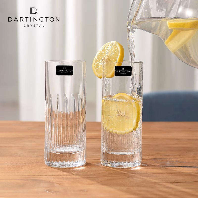 英国进口dartington透明高档水杯
