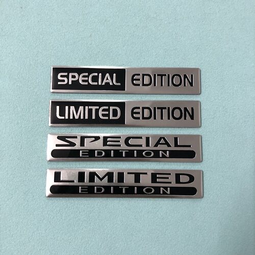 跨境LIMITED EDITION车标 汽车改装SPECIAL EDITION金属车贴 铝标